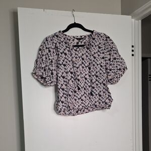 Banana Republic Patterned Blouse